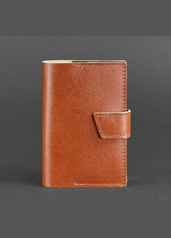 Кожаная обложка для паспорта 4.0 светло-коричневая (A-026461) BlankNote (329743008)