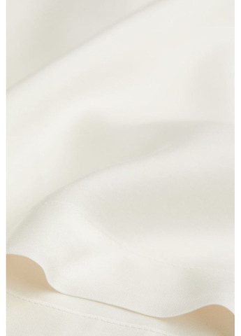 Жіноча атласна блуза Н&М (57075) XS Біла H&M (293275244)