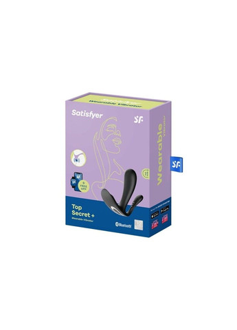 Двойной смарт-вибратор в трусики Top Secret+ Black Satisfyer (316156243)