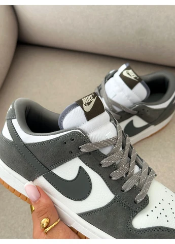 Кросівки жіночі Nike SB Dunk Graphite White | Найк СБ Данк графітові No Brand графітові демісезони (350936265)