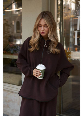 Стильный флисовый костюм No Brand (365751520)