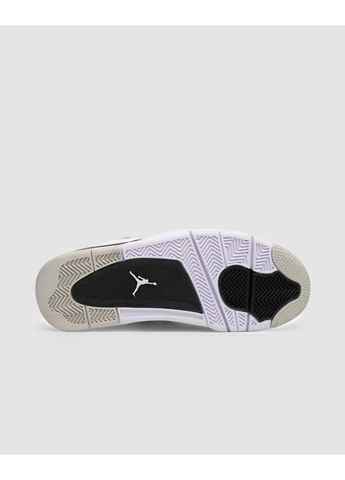 Черные демисезонные кроссовки мужские nike air jordan retro 4 military black найк аир джордан черные No Brand