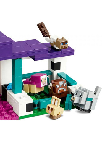 Конструктор Minecraft Притулок для тварин (21253) Lego (281425506)