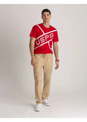Красная футболка U.S. Polo Assn.