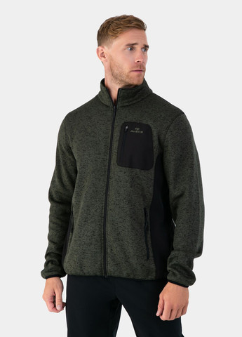 Кофта зелена з флісова з вставками "Soft shell" 3XL Avecs (330025374)