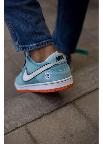 Білі Осінні кросівки чоловічі nike sb dunk low club 58 gulf найк сб данк No Brand