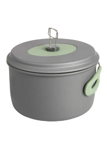 Набір посуду Explorer XL 4 Pieces Hard Anodized Grey/Green (2200249) Bo-Camp (392410185)