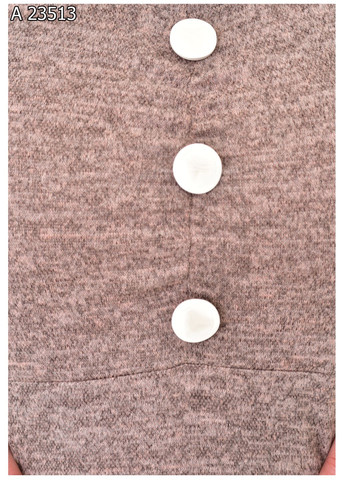 Бежева повсякденний жіночий теплий сарафан SK