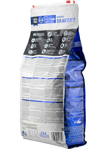 Сухой корм для взрослых кошек Herring Adult Cat с селедкой 7 кг (8436538950661) Bravery (307930303)