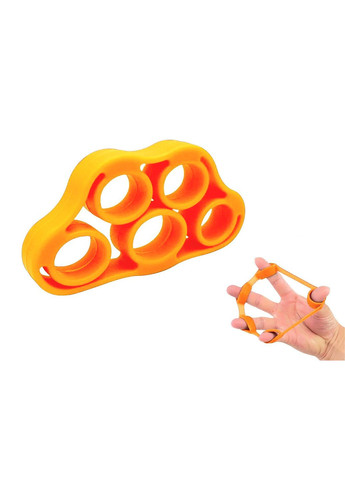Эспандер для рук и пальцев GripFlex 5 кг (оранжевый) EasyFit (345714690)