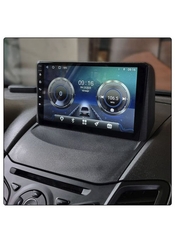 Штатная магнитола для Ford Fiesta Mk6 Рестайлинг 2012-2019 экран 9" 4/32Gb 4G Wi-Fi GPS Top Форд 19шт Lesko (336198293)