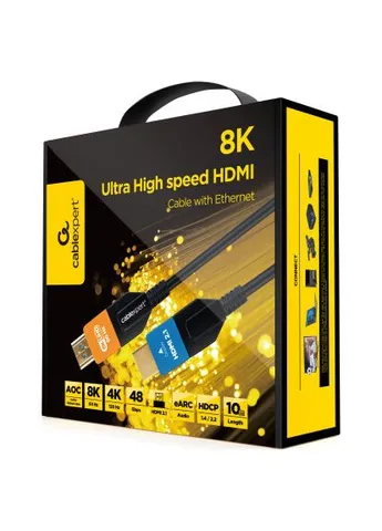 Кабель мультимедийный (CC-HDMI8K-AOC-5M) Cablexpert HDMI M to HDMI M 5.0m V2.1 8K60Hz/4K120Hz AOC (389128820)