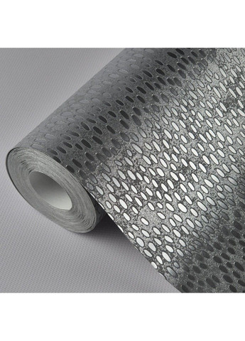 Шпалери вінілові на флізеліні 0.53 × 10.05 м 57911, срібно-сірі для спальні, вітальні, коридору MARBURG (368895846)