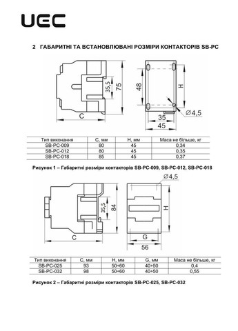 Контактор КМИ-11811 18А 230В/АС3 1NC(НЗ), KKM11-018-230-01 УЕК (336905853)