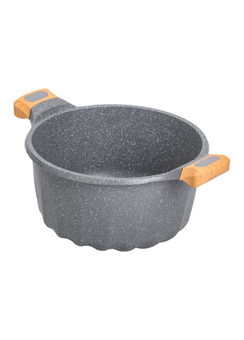 Велика алюмінієва каструля з кришкою, діаметр 28 см, з антипригарним покриттям, 8 літрів HP-4-434G Jooki (358705827)