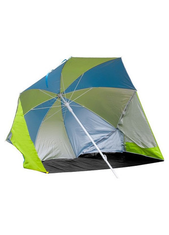 Садовый зонт Time Eco для пляжа круглый с ручным механизмом защиты от солнца и дождя ProDobro (367267404)