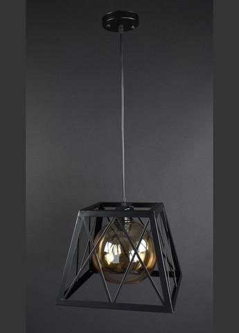 Люстра подвесная LOFT на 1 лампочку 27973 Черный 30-110х29х29 см. Sunnysky (364756930)