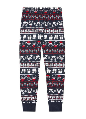 Комбінована всесезон піжама підліткова трикотажна в новоріний принт Pepperts