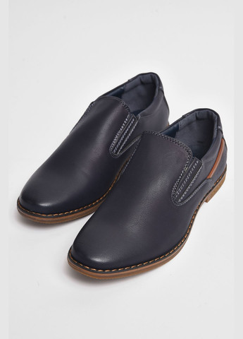 Туфлі підліткові для хлопчика темно-синього кольору Let's Shop (285692153)