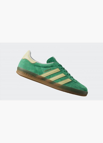 Зеленые кроссовки мужские gazelle indoor shoes green ih7500 adidas