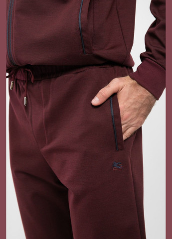 Бордовый хлопковый спортивный костюм с капюшоном Etro (320171395)