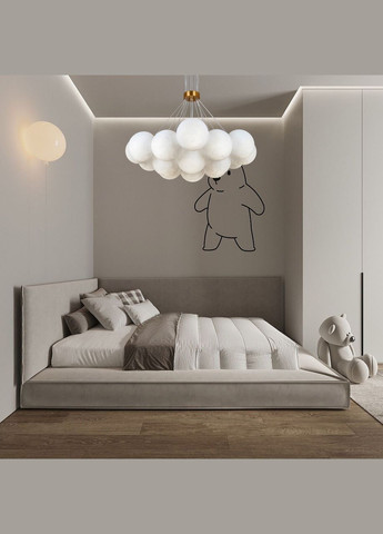 Люстра бронзовая подвесная пучок Планеты на 19 ламп (82-150F-19 BRZ) No Brand (370071254)