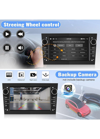 Штатная магнитола для автомобилей Opel с 7-дюймовым сенсорным экраном комбинированный Amazon (370432951)