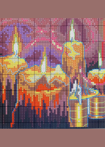 Набір для вишивання за нанесеною на канву схемою "Magician". AIDA 14CT printed, 55*61 см Joy Sunday (313613631)