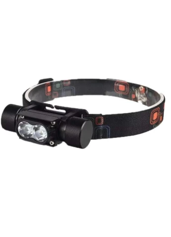 Налобный фонарь аккумуляторный с ZOOM, 1x18650 и USB, PL165 / Фонарик налобный / Налобный фонарь для рыбалки No Brand (395908030)