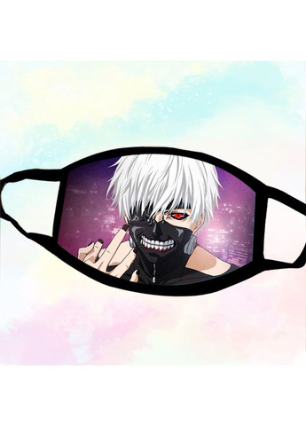 Маска защитная на лицо аниме Токийский игр Tokyo Ghoul косплей 17х11 см (ms097) No Brand (360802114)