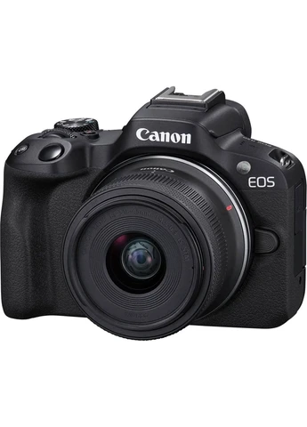 Бездзеркальний фотоапарат EOS R50 Kit RF-S 18-45mm f4.5-6.3 IS STM+RF-S 55-210mm Black (5811C034) [87252] Canon (400988826)
