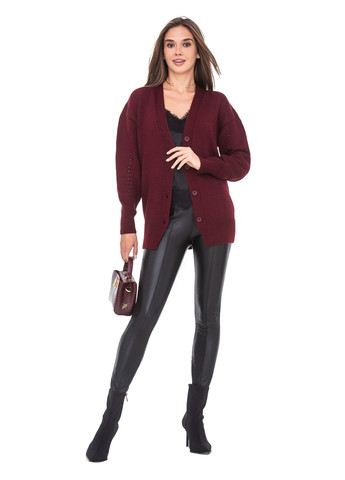 Бордовый кардиган SVTR
