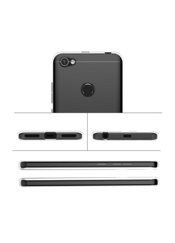 Чохол до мобільного телефона для Xiaomi Redmi Note 5A Clear tpu (Transperent) (LC-XRN5A) Laudtec для Xiaomi Redmi Note 5A Clear tpu (Transperent) (326592103)