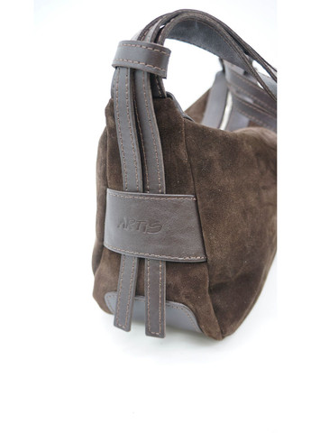 Сумка багет молодежная широкий ремень кожаная средняя коричневая 1820 202-4619 ARTiS Bags Сумка (362264212)