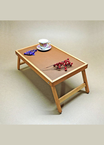 Столик-поднос для завтрака из дерева Мериленд шафран (СТП-000206) No Brand (327869627)