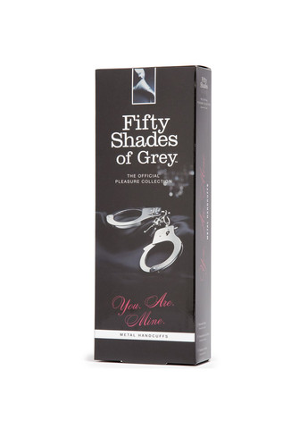 Металлические наручники Fifty Shades of Grey Ты. Моя. CherryLove Lovehoney (282709666)