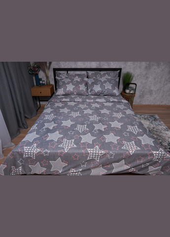Комплект постільної білизни Микросатин Premium «» двоспальний 175х210 наволочки 4х70х70 (MS-820002517) Moon&Star Stardom (286762346)