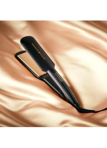 Выпрямитель PROluxe Midnight Wide Plate Straightener, темп.режимов-9, 150-230С, чехол, дисплей, керамика, черный Remington (393535565)