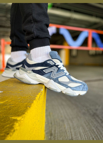 Синій Осінні кросівки чоловічі і жіночі new balance 9060 natural indigo | нью баланс 9060 сині No Brand