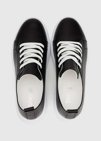 Чорні кеди жіночі 610-11 (2000990737151d) shop (2000990737151) Stepln