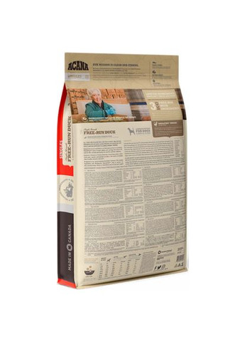 Сухий корм для собак (0064992571603) Acana Free-Run Duck 6 кг (370020821)