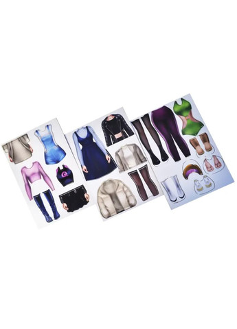 Настільна гра Магнітна одягалка Lola дерев'яна магніт 3+ в асортименті QB600-007 qbee Дер8941 (370652720)