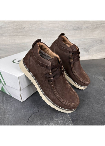 Чоловічі Зимові Шкіряні Черевики No Brand (365685970)