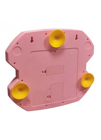 Настенный боксерский тренажер с подсветкой и музыкой, интерактивная мишень, розовая No Brand (315373105)