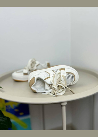 Білі літні дитячі кросівки білі 1327 No Brand