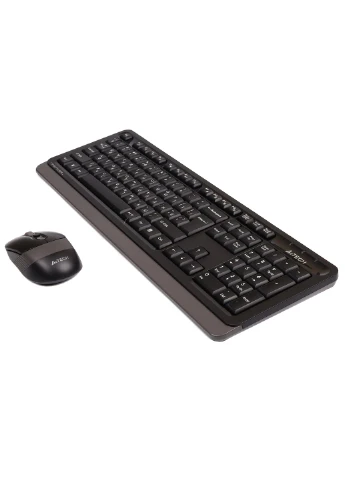 Комплект (клавіатура, миша) бездротовий FG1010S Black/Grey A4Tech (382937154)