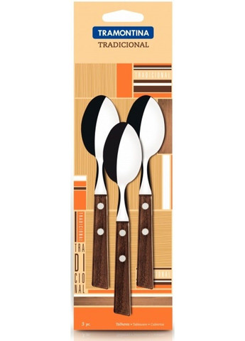 Столові прилади TRADICIONAL /X3 ложок чайних (22207/300) Tramontina (365277113)