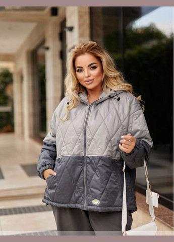 Графітова демісезонна куртка Liton