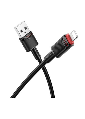 Зарядний кабель USB-Lightning для iPhone / Провід шнур юсб лайтнінг для зарядки айфона Apple пристроїв Borofone (360635979)