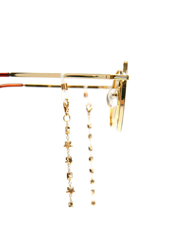 Ланцюжок для окулярів металевий з зірками LuckyLOOK 776-241 (332944440)